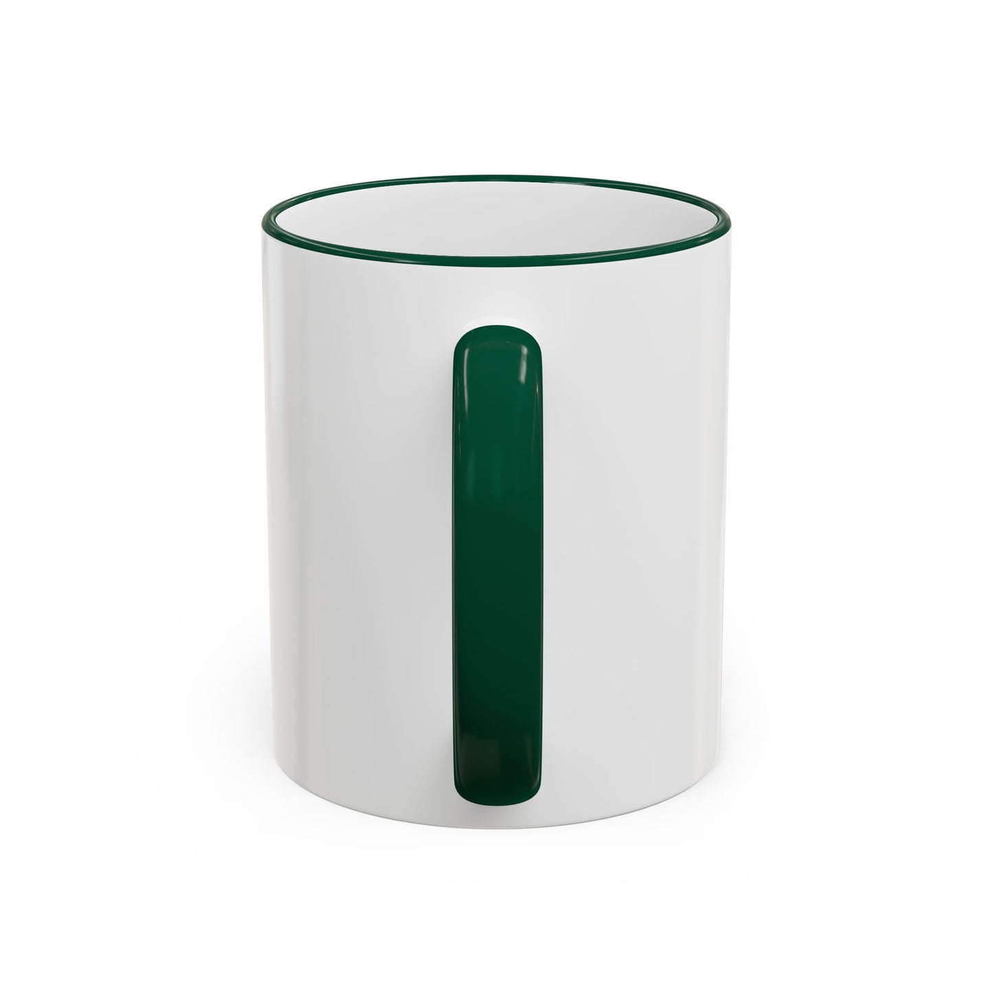 Cute Squirrel 'Wait, is this too much? #adhd_life' Accent Rim Mug (11oz/15oz)