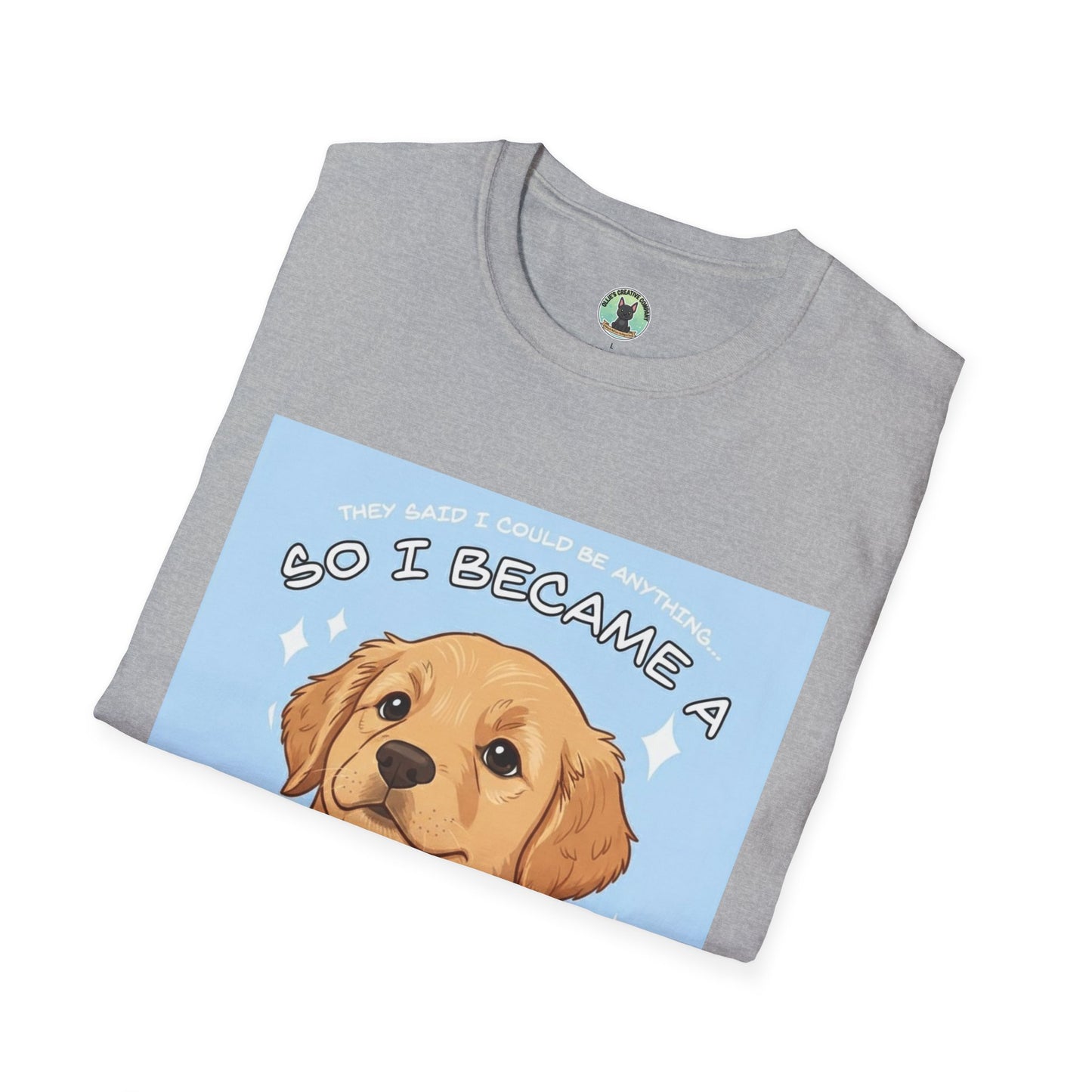 “So I Became a Problem” Golden Retriever T-Shirt
