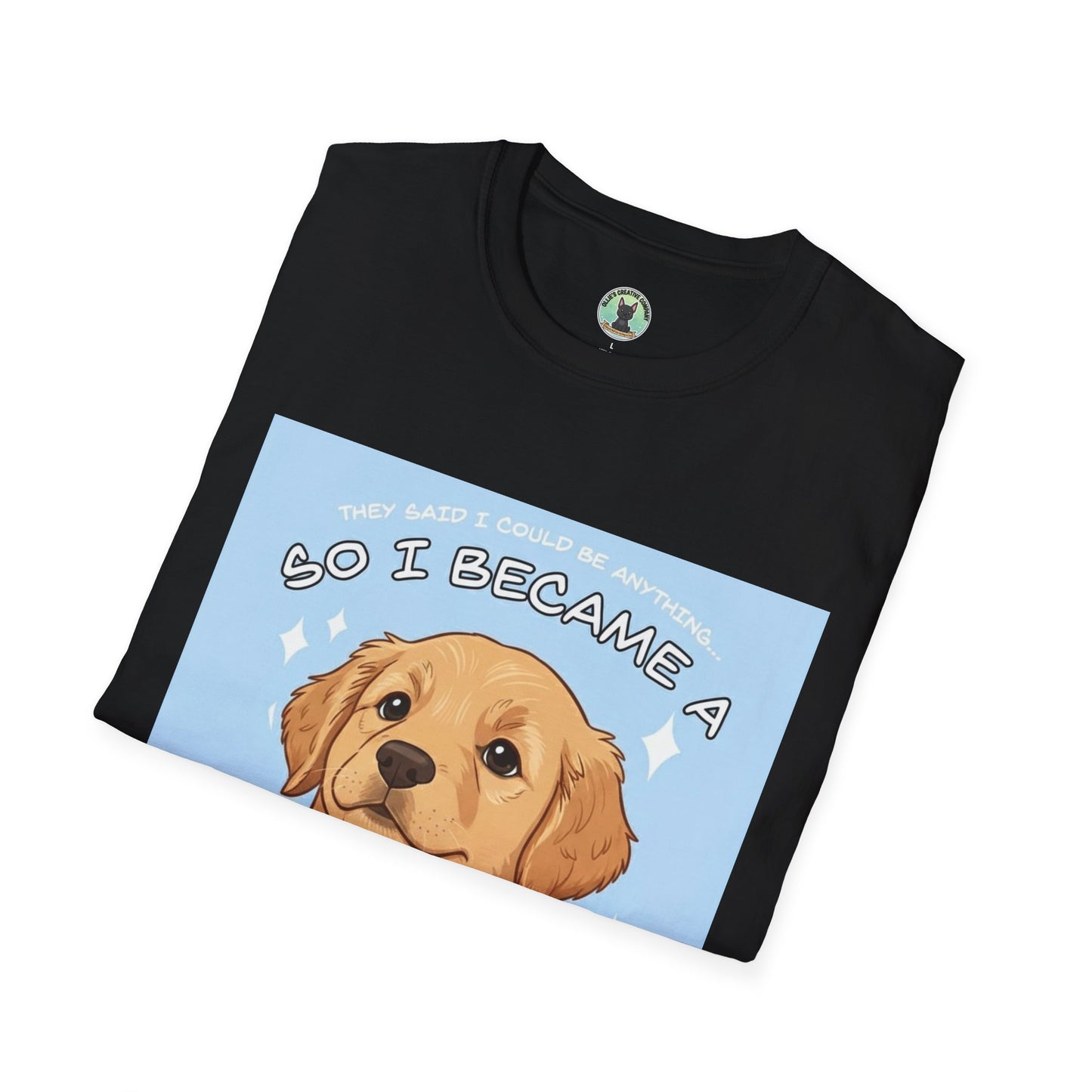 “So I Became a Problem” Golden Retriever T-Shirt