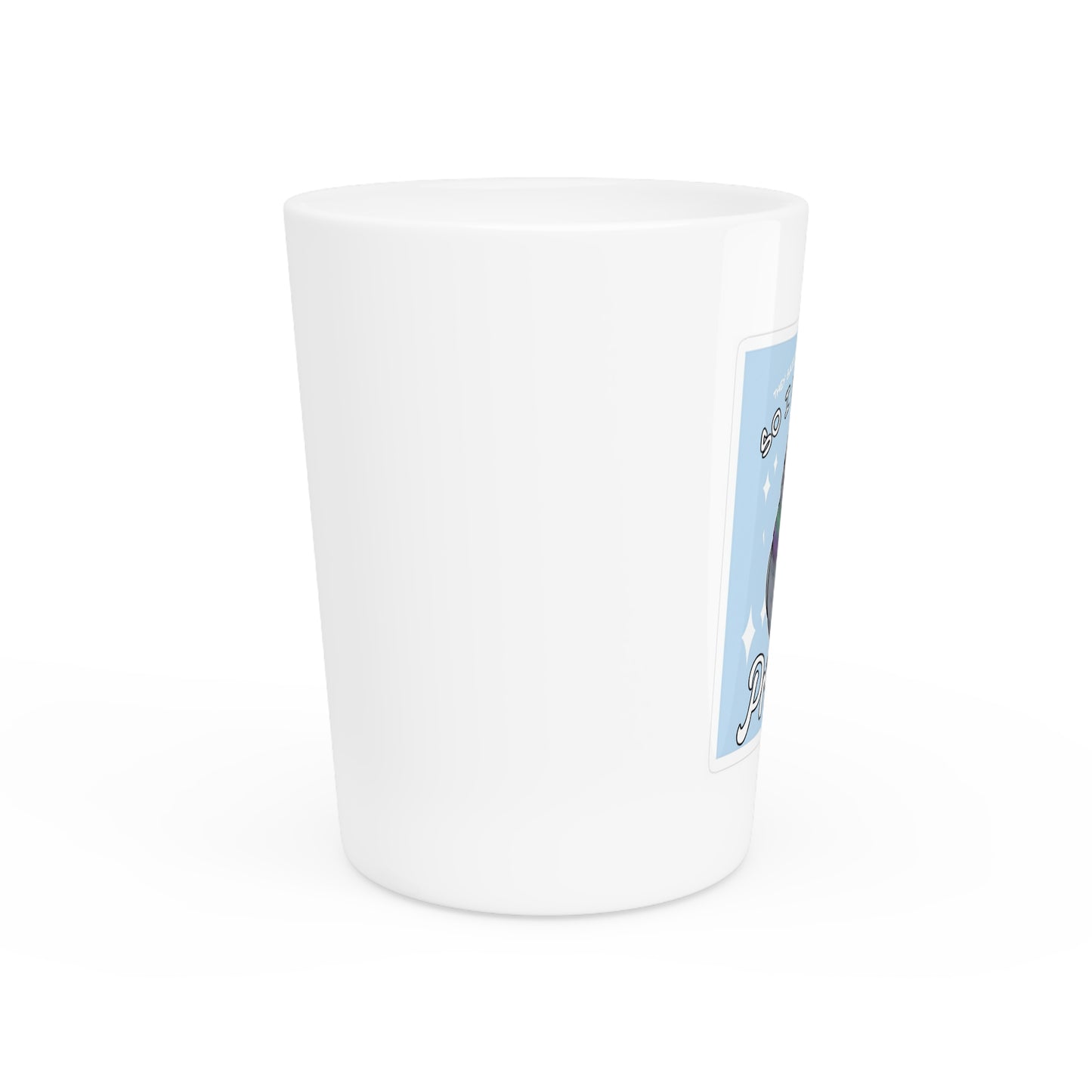 Pigeon "So I Became a Problem" Shot Glass