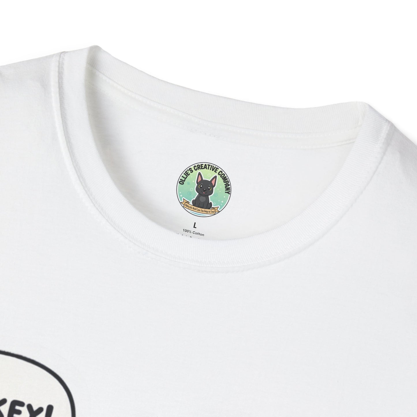 Cute Dinosaur T-Shirt — “Crikey! No Money” Cartoon Dino with Wallet
