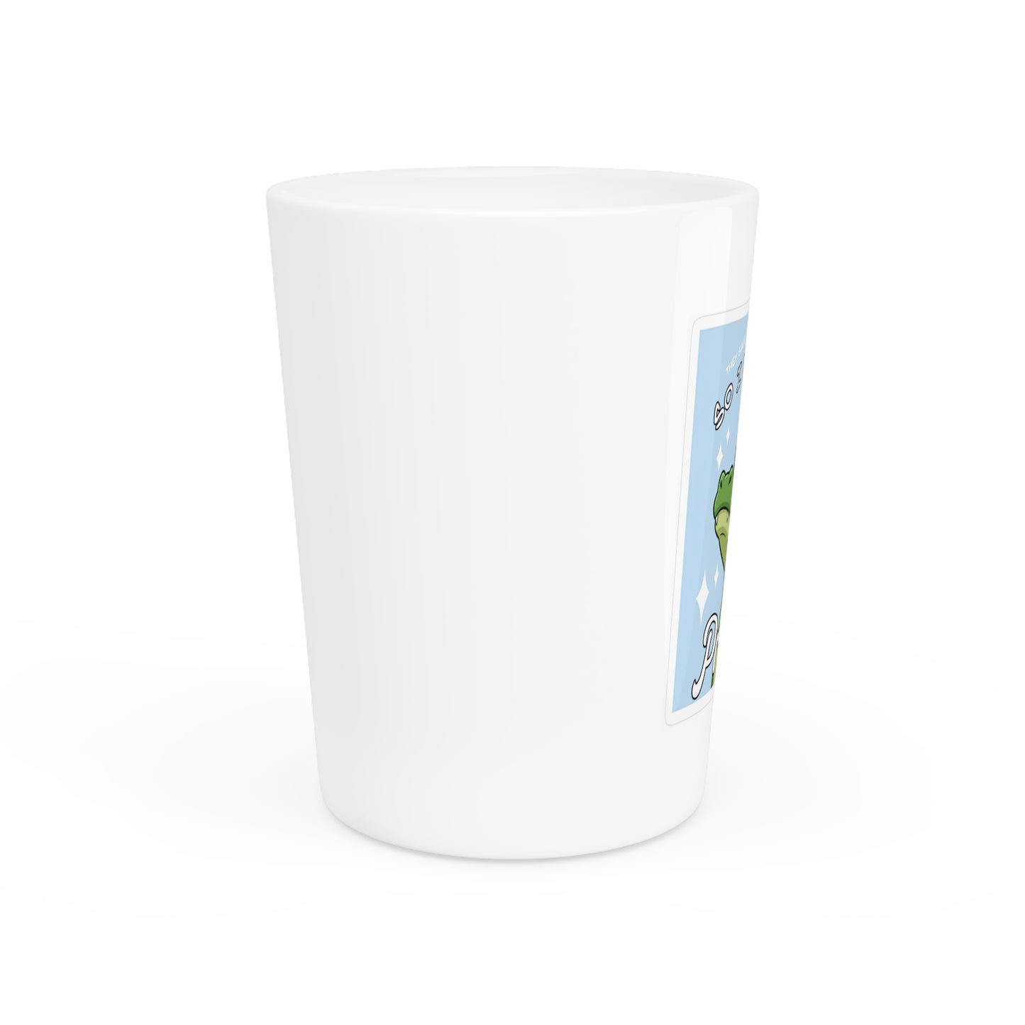 Funny Alligator 'So I Became a Problem' Shot Glass