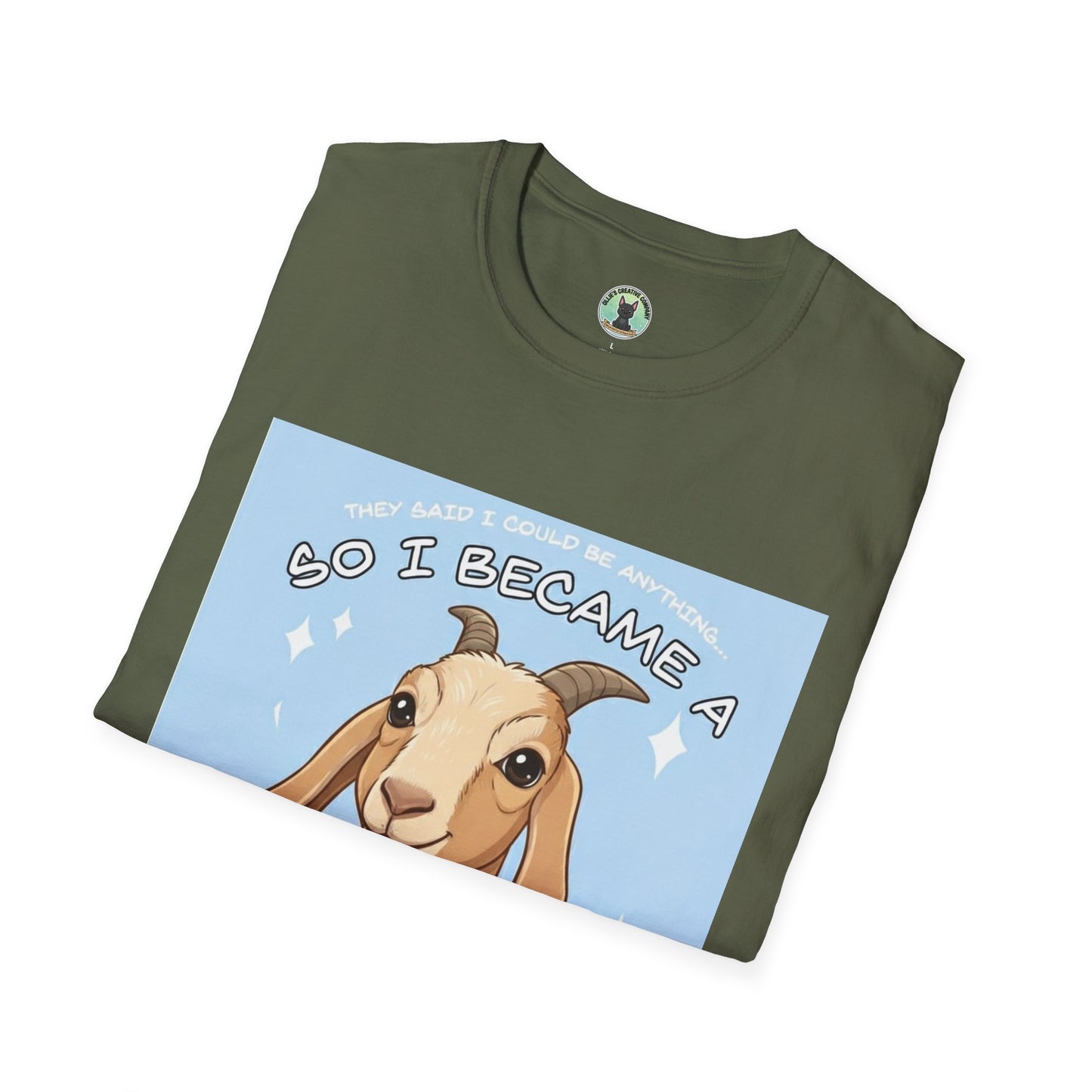 So I Became a Problem Goat T-Shirt