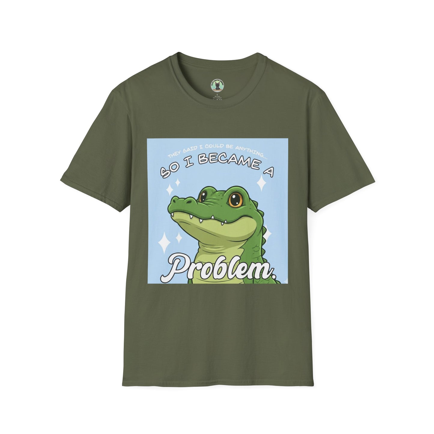 Alligator "So I Became a Problem" Graphic T-Shirt