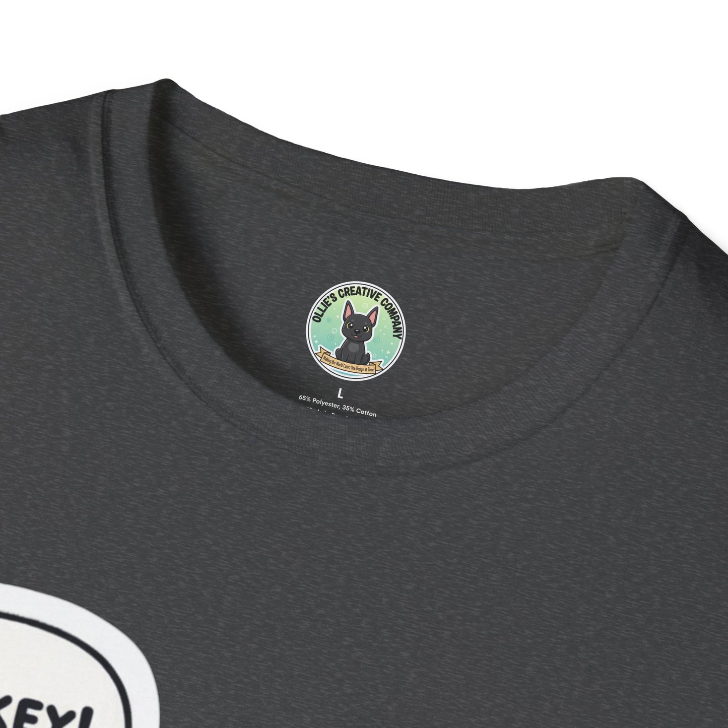 Cute Dinosaur T-Shirt — “Crikey! No Money” Cartoon Dino with Wallet